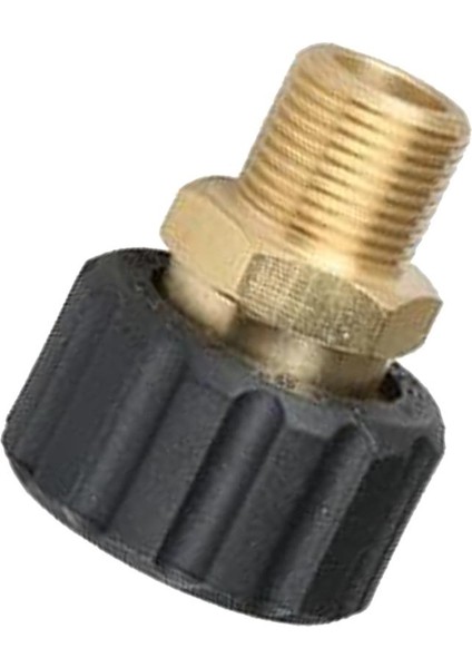 M22 x 1.5mm Fe - G3/8 Twist Hızlı Basınç Yıkayıcı Adaptörü