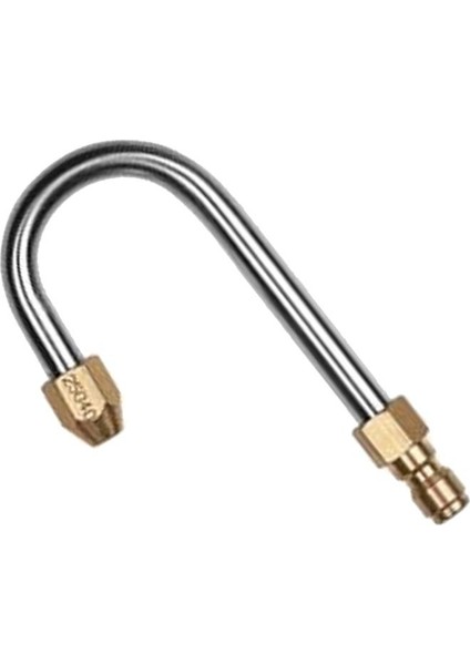 Yıkayıcı Oluk Temizleyici Ek Açılı Mızrak Uzantısı 1/4 ''