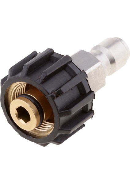 1 Adet Hızlı Serbest Bırakma Adaptörü M22/14 Ila 3/8 Erkek Basınç Yıkayıcı Konnektörü modelleri