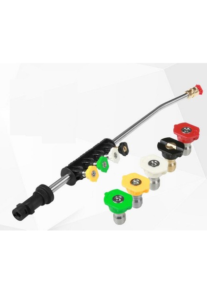 K1 K7 Için 5 Hızlı Nozul Ipuçları ile Oto Yıkama Metal Jet Lance modelleri