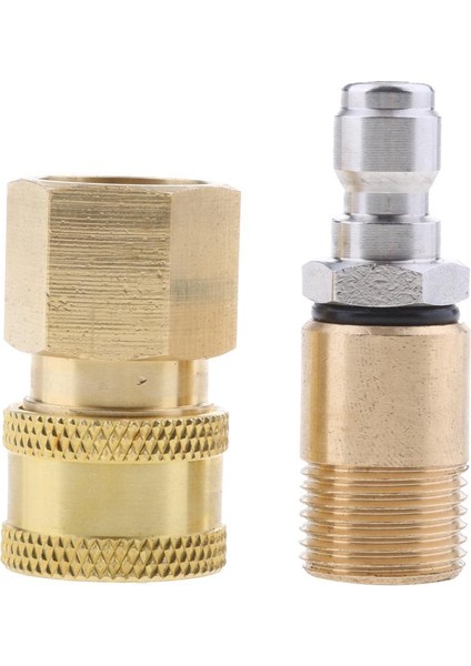 2 Adet Kar Köpük Basınçlı Yıkama Adaptörü 1/4 '' Hızlı Kuplör Soketi Bağlantı fiyatları