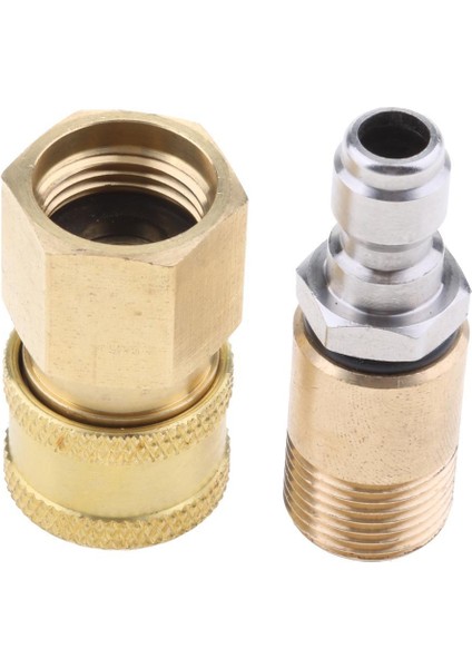 2 Adet Kar Köpük Basınçlı Yıkama Adaptörü 1/4 '' Hızlı Kuplör Soketi Bağlantı fırsatları