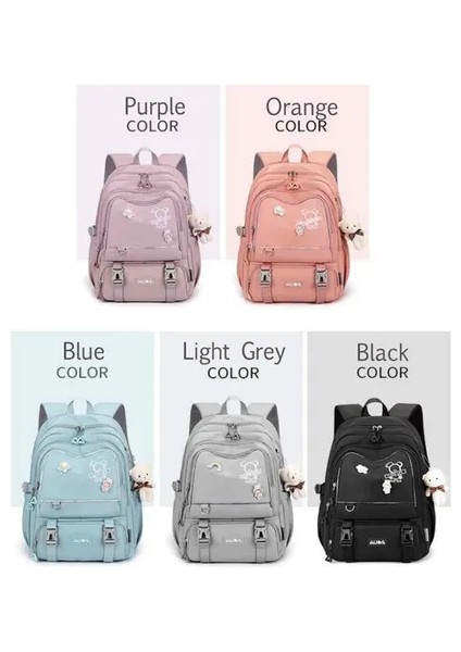 Çok Bölmeli Büyük Kapasiteli Sırt Çantası - Mavi (Yurt Dışından) modelleri