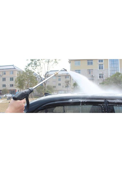 1/4 '' Basınç Yıkayıcı Yıkama Nozumu 30 Derece Açılı Lance Uzantısı 20 cm 20CM Gümüş fırsatları