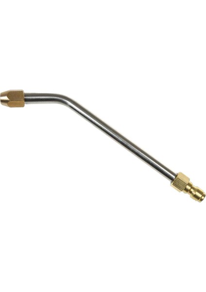 1/4 '' Basınç Yıkayıcı Yıkama Nozumu 30 Derece Açılı Lance Uzantısı 20 cm 20CM Gümüş indirimleri