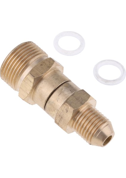 Basınçlı Yıkayıcı Döner Pirinç Hortum Kuplaj Konektörü Aracı 22MM M Ila 14MM M(Yurt Dışından)