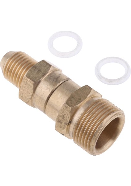 Basınçlı Yıkayıcı Döner Pirinç Hortum Kuplaj Konektörü Aracı 22MM M Ila 14MM M(Yurt Dışından) fırsatları