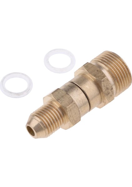 Basınçlı Yıkayıcı Döner Pirinç Hortum Kuplaj Konektörü Aracı 22MM M Ila 14MM M(Yurt Dışından) indirimleri