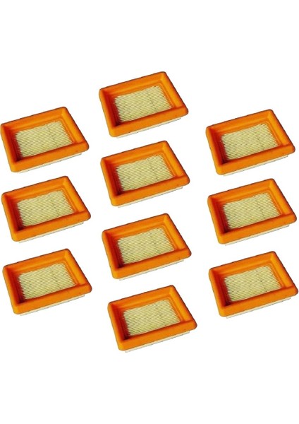Stıhl FS120 FS200 FS250 FS350 FS400 4131 141 0300 Turuncu Için 10 Adet Hava Filtresi modelleri