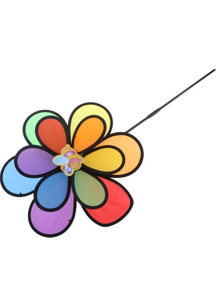 Çift Yel Değirmeni Bahçe Süsü Rüzgar Spinner Whirligig Çocuk Oyuncakları modelleri