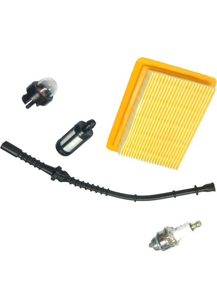 Stıhl Düzeltici Için Hava Yakıt Filtresi FS120 FS200 FS250 FS350 FS400 FS450 1 Stıhl Için Set Astar Ampulü