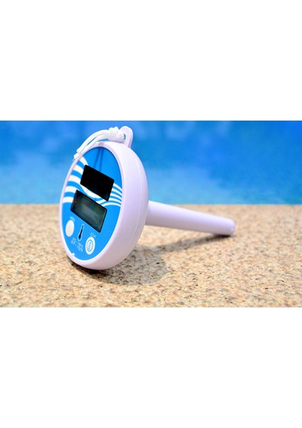 Güneş Göleti Termometresi Dijital Ekran LCD Bahçe Havuzu Su Sıcaklığı modelleri
