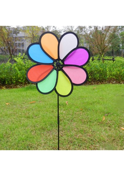 Taşınabilir Rüzgar Spinner Pinkuş Rüzgar Çiğneni Kamp Partisi Için 30 cm modelleri