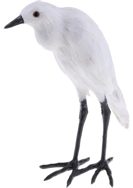 Hayvan Ev Bahçesi Süsleri Iç/dış Mekan Yapay Ak Sebrik Hayvan Dekoru