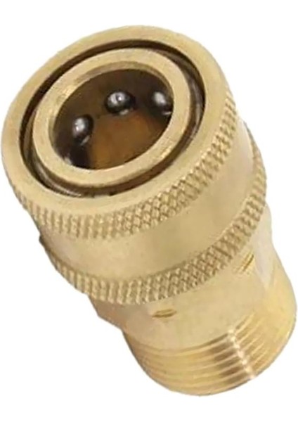 1 Adet Hızlı Serbest Bırakma Adaptörü M22 Ila 1/4 '' Erkek Basınç Yıkayıcı Konnektörü indirimleri