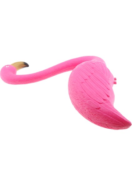 Ayakta Pembe Gölet Flamingo Plastik Bahçe Parti Süsleri Dekorasyonu