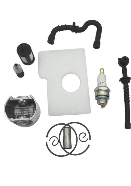 38MM Piston Halka Kiti ve Yakıt Hattı Filtre Buji Stıhl 018 MS180 Için modelleri