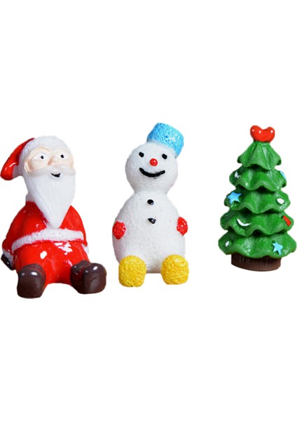 Minyatür Bonsai Dıy Zanaat Figürin Mikro Peyzaj Reçine Dekorasyonu 3 Adet(Yurt Dışından)