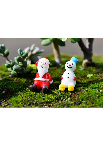 Minyatür Bonsai Dıy Zanaat Figürin Mikro Peyzaj Reçine Dekorasyonu 3 Adet(Yurt Dışından) modelleri