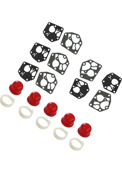 5 Set Karbüratör Diyaframı, Conta ve Primer Ampuller