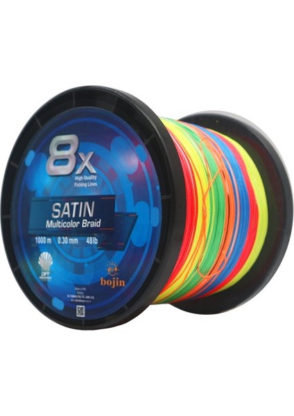 Bojin 8x Satin M.color Ip Misina 0.30MM 1000M