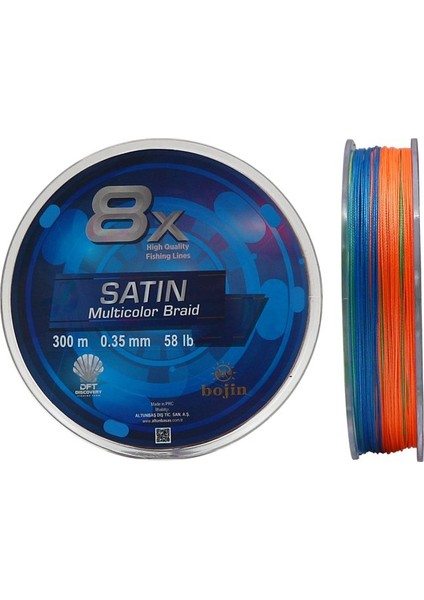 Bojin 8x Satin M.color Ip Misina 0.35 mm 300 M fiyatları