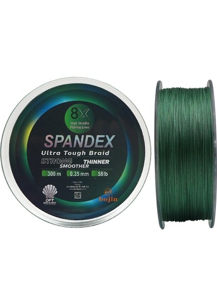 Bojin 8x Spandex Ip Misina 0.35 mm 300 M modelleri