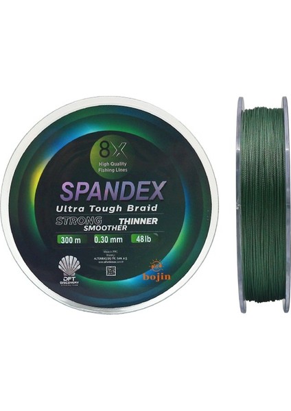 Bojin 8x Spandex Ip Misina 0.30 mm 300 M