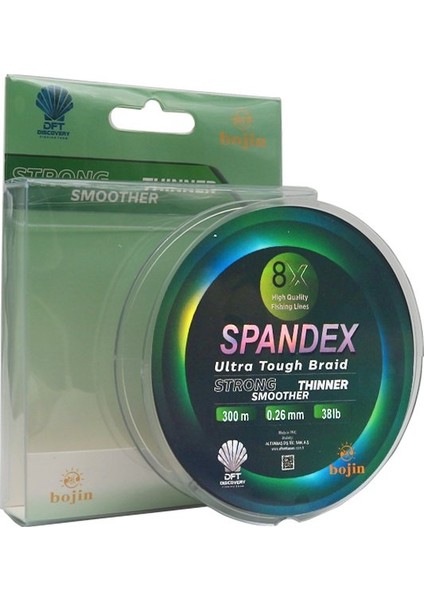 Bojin 8x Spandex Ip Misina 0.26 mm 300 M fiyatları