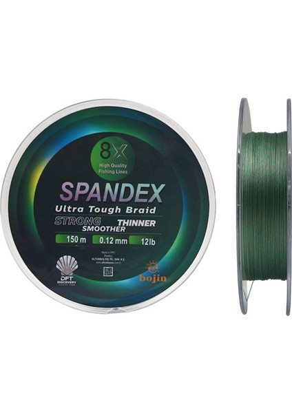 Bojin 8x Spandex Ip Misina 0.12 mm 150 M