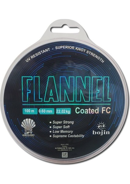 Bojin Flannel FLUOROCARBON100 M 0.60 mm Misina fiyatları