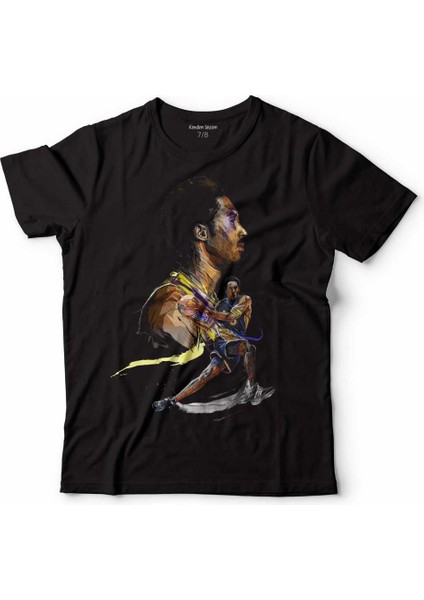 Kobe Braynt Black Mamba Nba Basketball Çocuk Tişört Siyah