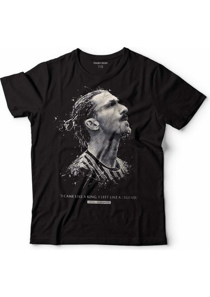 Zlatan Ibrahımovıc I Came Lıke A Kıng I Left Çocuk Tişört Siyah