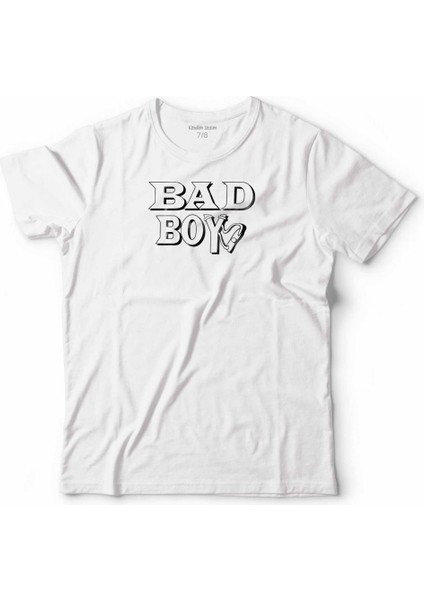 Bad Boy Sapan Tişört Beyaz