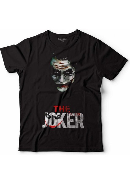 Batman Joker Dark Knıght Kara Şovalye Çocuk Tişört Siyah