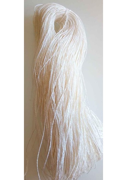 Beyaz Renk Kağıt Ip 1 kg