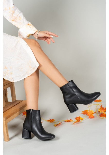 Siyah Cilt Kadın Bot 0012892Y modelleri