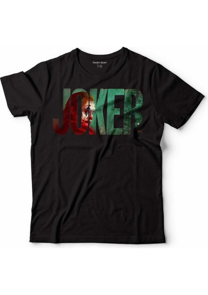 Batman Joker Dark Knıght Çocuk Tişört Siyah