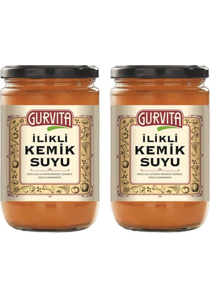 Ilikli Kemik Suyu Sebzeli 660 ml 2'li