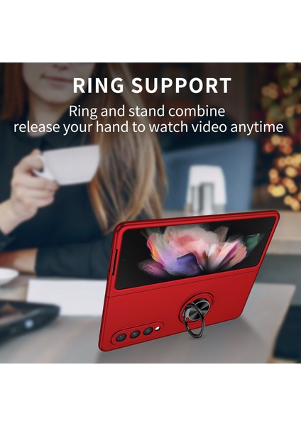 Galaxy Z Fold4 Tpu Telefon Kılıfı - Pembe (Yurt Dışından) modelleri