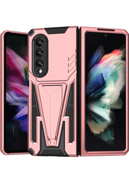 Pc + Tpu Samsung Galaxy Z Fold4 5g Koyu Yeşil Için Telefon Kılıfı (Yurt Dışından)