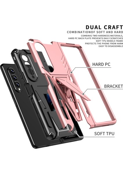 Pc + Tpu Samsung Galaxy Z Fold4 5g Koyu Yeşil Için Telefon Kılıfı (Yurt Dışından) fiyatları