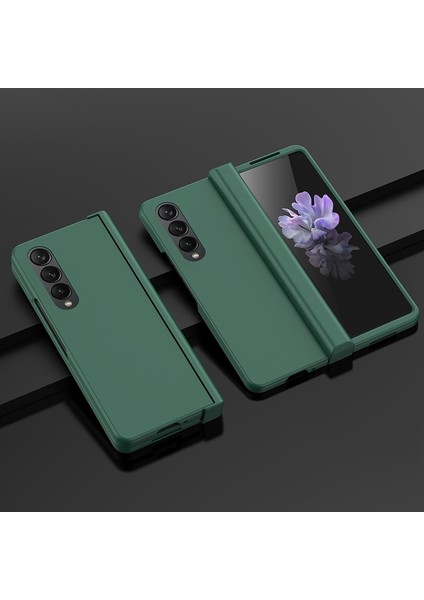Samsung Galaxy Z Fold4 5g Siyah Için Katlanır Telefon Kılıfı (Yurt Dışından)