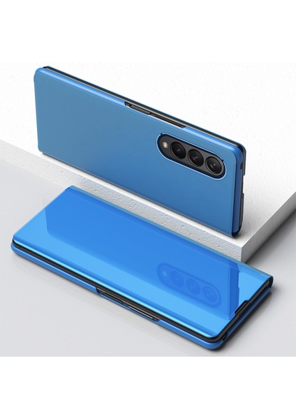 Galaxy Z Fold4 5g Deri Telefon Kılıfı - Siyah (Yurt Dışından) fırsatları