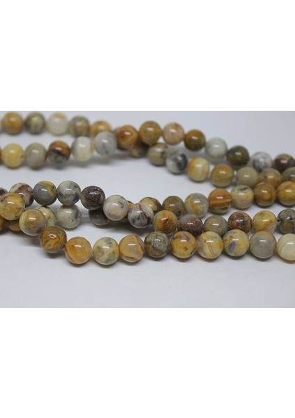 Akik Taşı Dizi 8mm (17444)