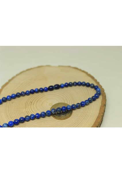 Lapis Taşı Kolye 6mm (Klipsli) fiyatları