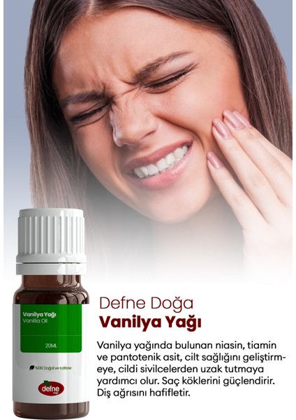 Doğa Vanilya Yağı 20 ml