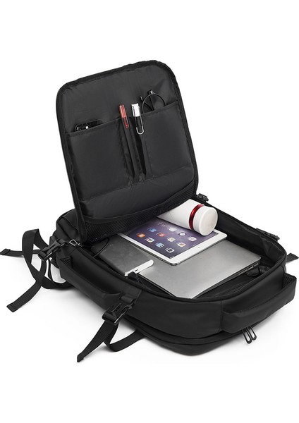 Büyük Kapasiteli Su Geçirmez Bagaj Iş Genç Yüksek Okul Koleji Öğrenci Bilgisayar Unisex 14 Uyuyor Için 15.6 Inç Laptop ve Dizüstü-Siyah Sırt Çantası (Yurt Dışından) fiyatları