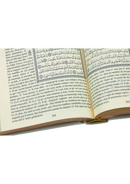 Fransızca Mealli Kuran - Beyaz indirimleri