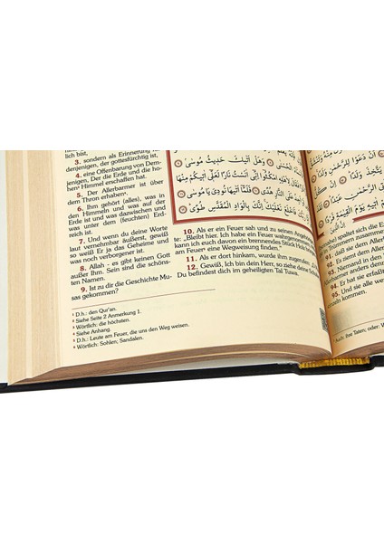 Almanca Mealli Kuran - Siyah indirimleri